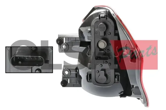 Heckleuchte links OLSA Aftermarket 72197 Bild Heckleuchte links OLSA Aftermarket 72197