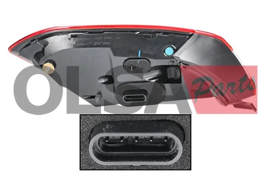 Heckleuchte rechts OLSA Aftermarket 72297 Bild Heckleuchte rechts OLSA Aftermarket 72297