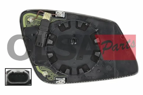 Spiegelglas, Außenspiegel links OLSA Aftermarket 74215 Bild Spiegelglas, Außenspiegel links OLSA Aftermarket 74215
