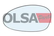 Spiegelglas, Außenspiegel links OLSA Aftermarket 75390
