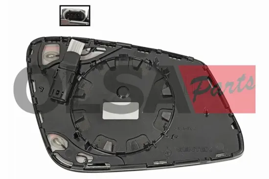 Spiegelglas, Außenspiegel links OLSA Aftermarket 75392 Bild Spiegelglas, Außenspiegel links OLSA Aftermarket 75392