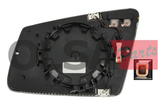 Spiegelglas, Außenspiegel rechts OLSA Aftermarket 75402 Bild Spiegelglas, Außenspiegel rechts OLSA Aftermarket 75402