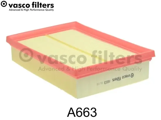 Luftfilter DAVID VASCO A663 Bild Luftfilter DAVID VASCO A663