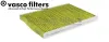 Filter, Innenraumluft Motorraum beifahrerseitig DAVID VASCO B004