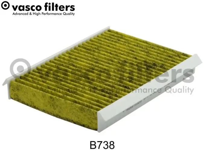 Filter, Innenraumluft hinter dem Handschuhfach DAVID VASCO B738