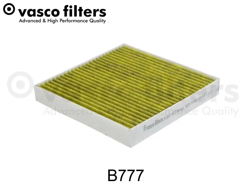 Filter, Innenraumluft hinter dem Handschuhfach DAVID VASCO B777