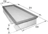 Luftfilter DAVID VASCO A084 Bild Luftfilter DAVID VASCO A084