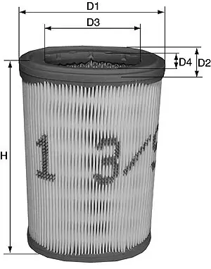 Luftfilter DAVID VASCO A172 Bild Luftfilter DAVID VASCO A172