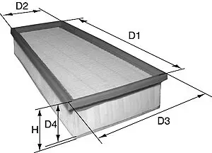 Luftfilter DAVID VASCO A181 Bild Luftfilter DAVID VASCO A181