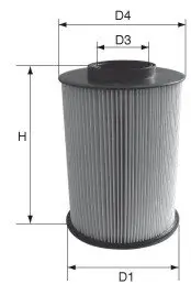 Luftfilter DAVID VASCO A250 Bild Luftfilter DAVID VASCO A250