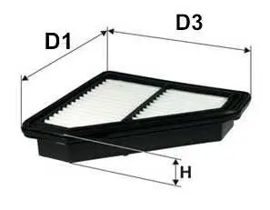 Luftfilter DAVID VASCO A449 Bild Luftfilter DAVID VASCO A449