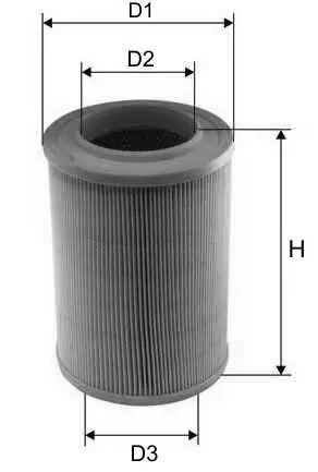 Luftfilter DAVID VASCO A497 Bild Luftfilter DAVID VASCO A497