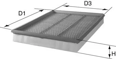 Luftfilter DAVID VASCO A503 Bild Luftfilter DAVID VASCO A503