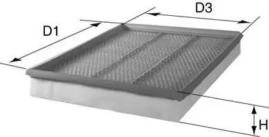 Luftfilter DAVID VASCO A620 Bild Luftfilter DAVID VASCO A620