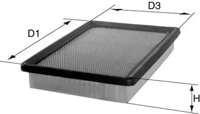 Luftfilter DAVID VASCO A647 Bild Luftfilter DAVID VASCO A647