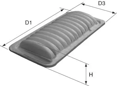 Luftfilter DAVID VASCO A661 Bild Luftfilter DAVID VASCO A661