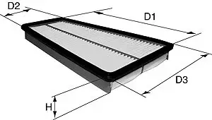 Luftfilter DAVID VASCO A703 Bild Luftfilter DAVID VASCO A703