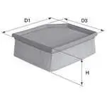 Luftfilter DAVID VASCO A720 Bild Luftfilter DAVID VASCO A720