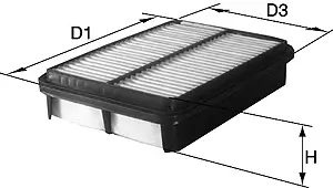 Luftfilter DAVID VASCO A755 Bild Luftfilter DAVID VASCO A755