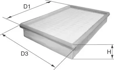 Luftfilter DAVID VASCO A840 Bild Luftfilter DAVID VASCO A840