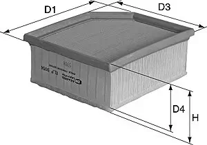 Luftfilter DAVID VASCO A915 Bild Luftfilter DAVID VASCO A915