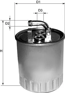 Kraftstofffilter DAVID VASCO C282 Bild Kraftstofffilter DAVID VASCO C282