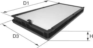 Filter, Innenraumluft DAVID VASCO O015 Bild Filter, Innenraumluft DAVID VASCO O015