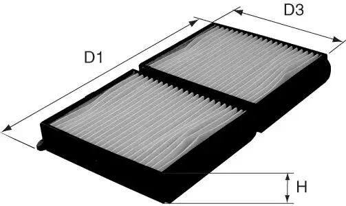 Filter, Innenraumluft DAVID VASCO O116 Bild Filter, Innenraumluft DAVID VASCO O116