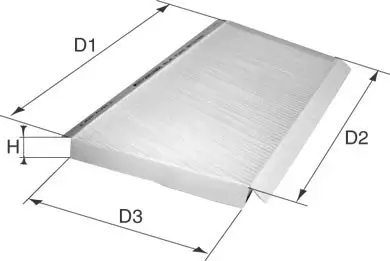 Filter, Innenraumluft Motorraum DAVID VASCO O146 Bild Filter, Innenraumluft Motorraum DAVID VASCO O146