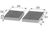 Filter, Innenraumluft beifahrerseitig Motorraum DAVID VASCO O217 Bild Filter, Innenraumluft beifahrerseitig Motorraum DAVID VASCO O217