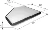 Filter, Innenraumluft DAVID VASCO O768 Bild Filter, Innenraumluft DAVID VASCO O768