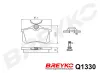 Bremsbelagsatz, Scheibenbremse Hinterachse DAVID VASCO Q1330 Bild Bremsbelagsatz, Scheibenbremse Hinterachse DAVID VASCO Q1330