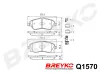 Bremsbelagsatz, Scheibenbremse Vorderachse DAVID VASCO Q1570 Bild Bremsbelagsatz, Scheibenbremse Vorderachse DAVID VASCO Q1570