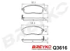 Bremsbelagsatz, Scheibenbremse Vorderachse DAVID VASCO Q3616 Bild Bremsbelagsatz, Scheibenbremse Vorderachse DAVID VASCO Q3616