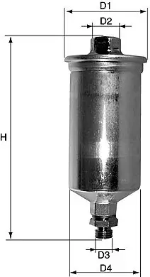 Kraftstofffilter DAVID VASCO S574 Bild Kraftstofffilter DAVID VASCO S574