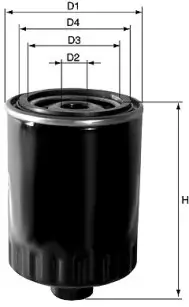Ölfilter DAVID VASCO V126 Bild Ölfilter DAVID VASCO V126