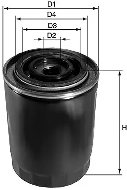 Ölfilter DAVID VASCO V157 Bild Ölfilter DAVID VASCO V157
