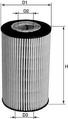 Ölfilter DAVID VASCO V303 Bild Ölfilter DAVID VASCO V303
