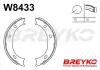 Bremsbackensatz Hinterachse DAVID VASCO W8433 Bild Bremsbackensatz Hinterachse DAVID VASCO W8433