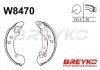 Bremsbackensatz Hinterachse DAVID VASCO W8470 Bild Bremsbackensatz Hinterachse DAVID VASCO W8470