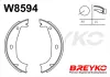 Bremsbackensatz Hinterachse DAVID VASCO W8594 Bild Bremsbackensatz Hinterachse DAVID VASCO W8594