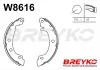 Bremsbackensatz Hinterachse DAVID VASCO W8616 Bild Bremsbackensatz Hinterachse DAVID VASCO W8616
