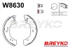 Bremsbackensatz Hinterachse DAVID VASCO W8630 Bild Bremsbackensatz Hinterachse DAVID VASCO W8630