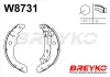 Bremsbackensatz Hinterachse DAVID VASCO W8731 Bild Bremsbackensatz Hinterachse DAVID VASCO W8731