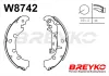 Bremsbackensatz Hinterachse DAVID VASCO W8742 Bild Bremsbackensatz Hinterachse DAVID VASCO W8742
