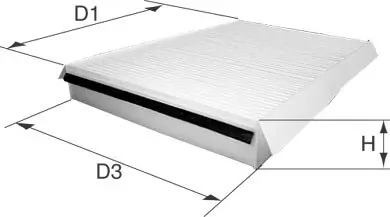 Filter, Innenraumluft Motorraum DAVID VASCO X709 Bild Filter, Innenraumluft Motorraum DAVID VASCO X709