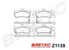 Bremsbelagsatz, Scheibenbremse Vorderachse DAVID VASCO Z1139 Bild Bremsbelagsatz, Scheibenbremse Vorderachse DAVID VASCO Z1139