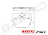 Bremsbelagsatz, Scheibenbremse Hinterachse DAVID VASCO Z1479 Bild Bremsbelagsatz, Scheibenbremse Hinterachse DAVID VASCO Z1479