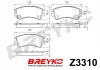 Bremsbelagsatz, Scheibenbremse Vorderachse DAVID VASCO Z3310 Bild Bremsbelagsatz, Scheibenbremse Vorderachse DAVID VASCO Z3310