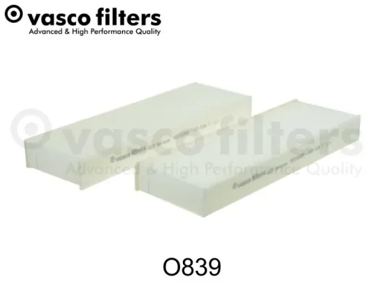 Filter, Innenraumluft DAVID VASCO O839 Bild Filter, Innenraumluft DAVID VASCO O839